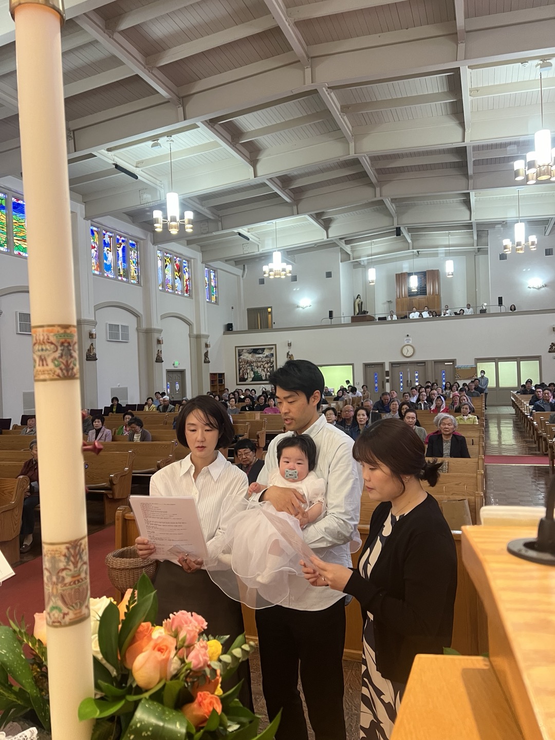 유아세례식 : 4월 21일(일) 교중미사 중