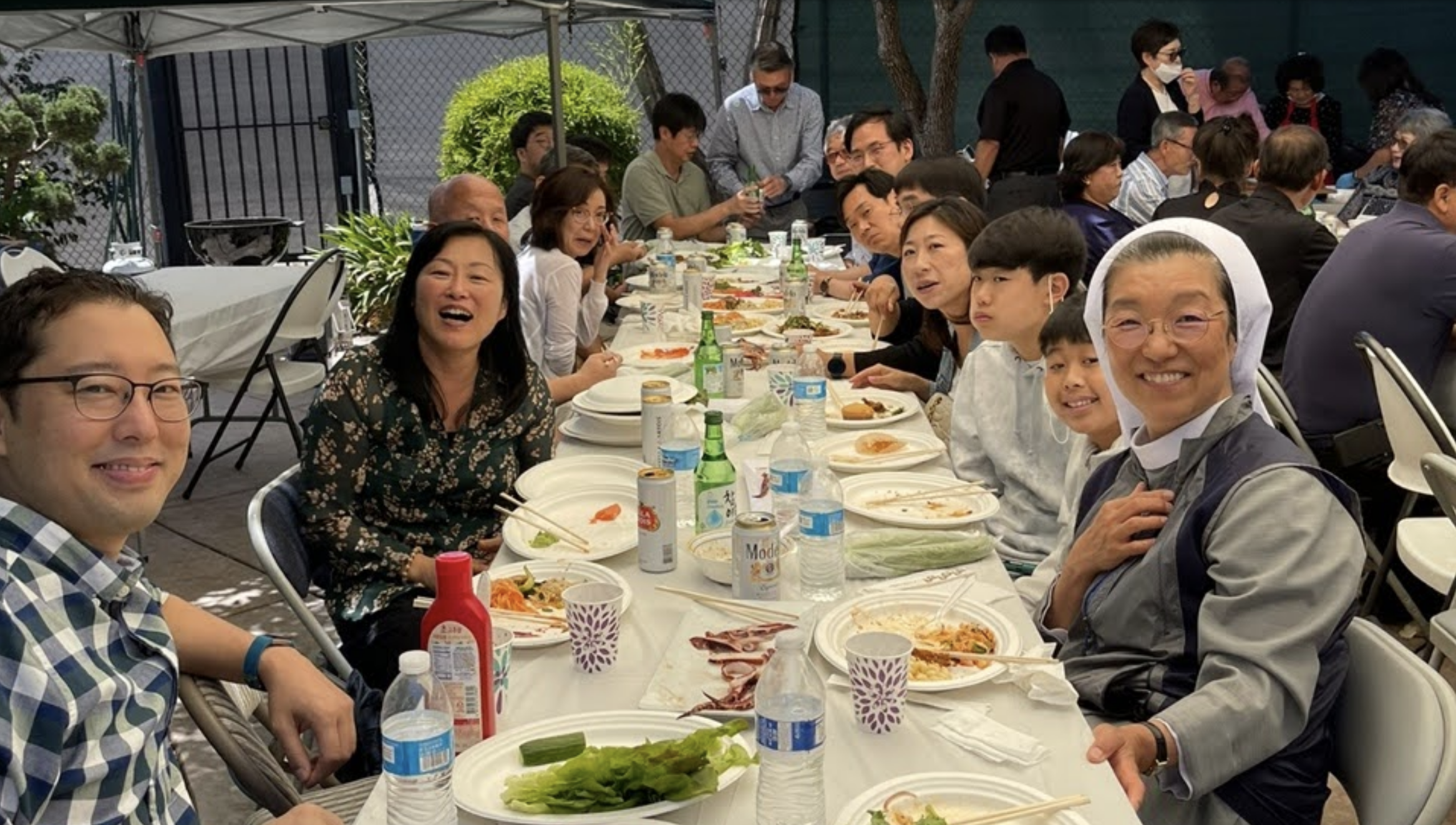 하상회+청년회 모임 및 잔치 7월 11일 주일 미사 후 사제관 앞마당