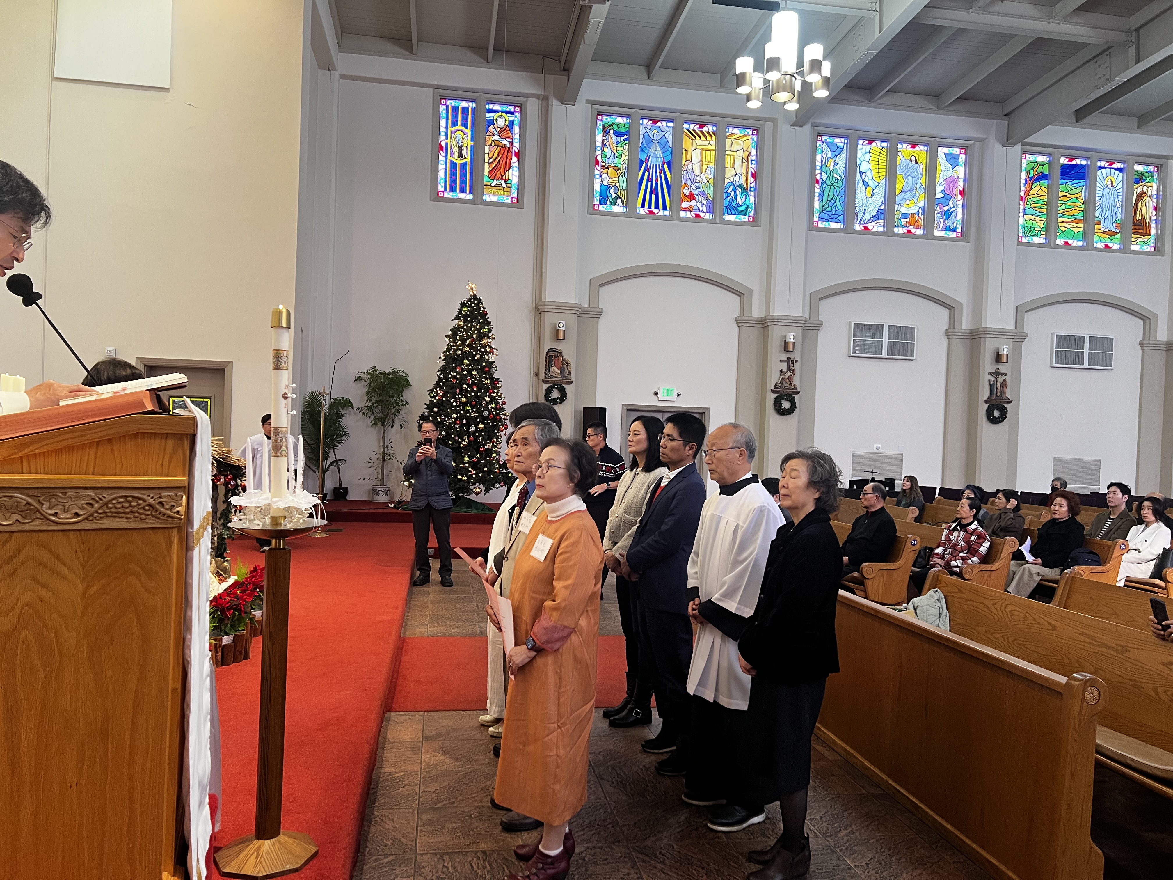 성탄전야 미사 및 성탄 대축일 미사 봉헌 (2025.12.24-25) | 12월 25일 성탄 대축일 미사, 세례식
