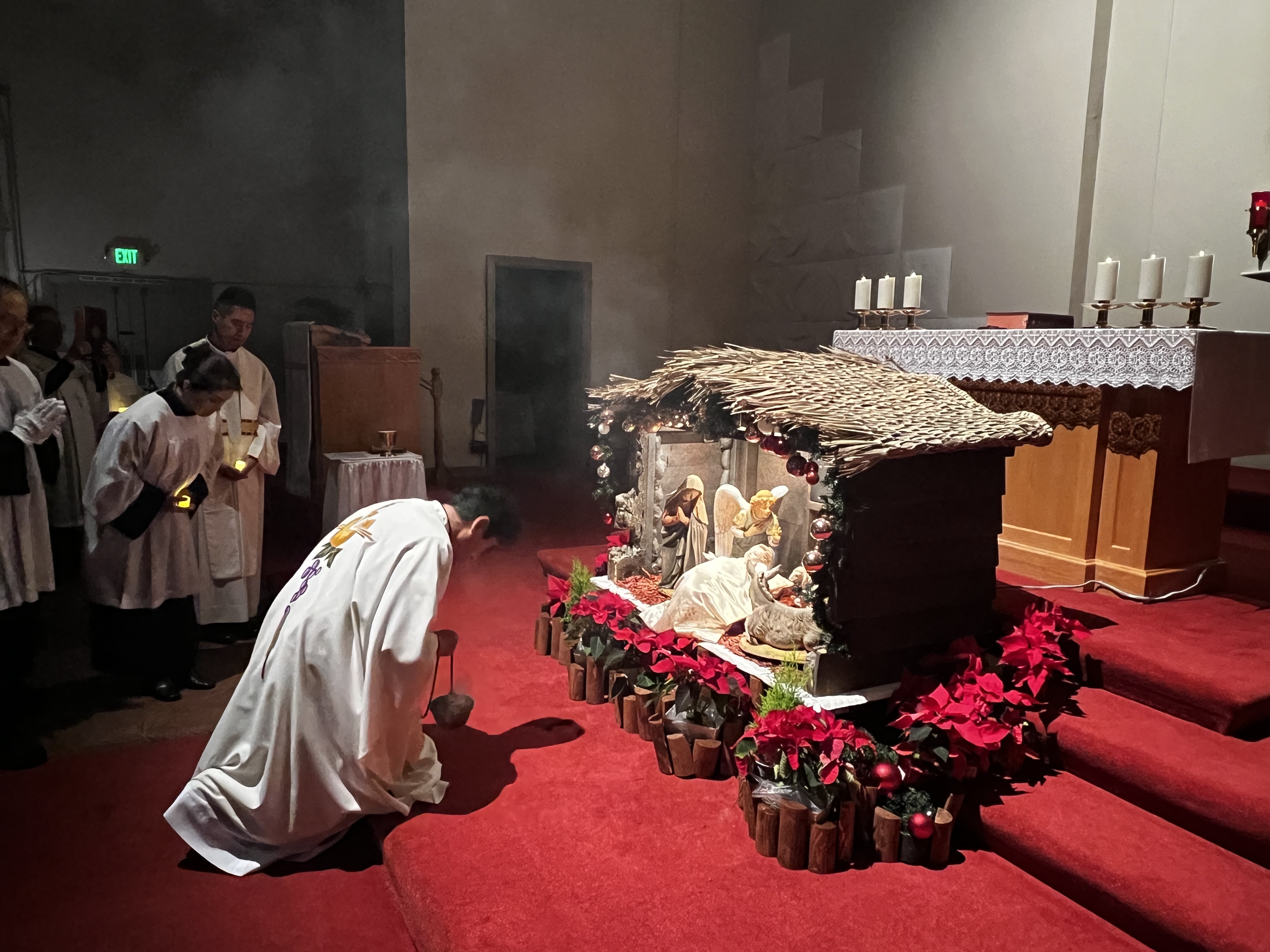 성탄전야 미사 및 성탄 대축일 미사 봉헌 (2025.12.24-25) | 12월 25일 성탄 대축일 미사, 세례식