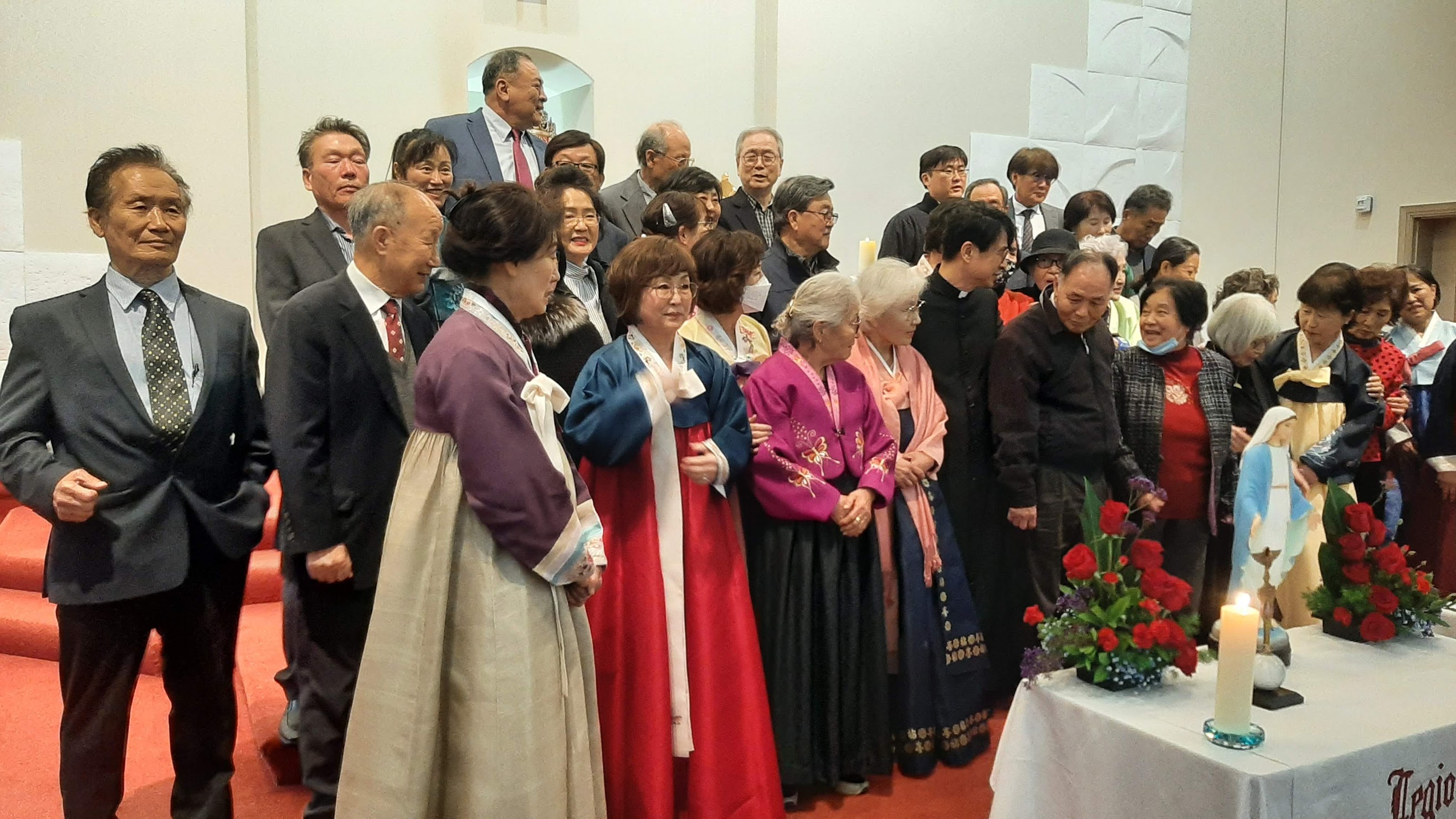 미국 오클랜드 성 김대건 성당 평화의 모후 꾸리아 - 레지오 마리애 아치애스 행사 2023 3.12.