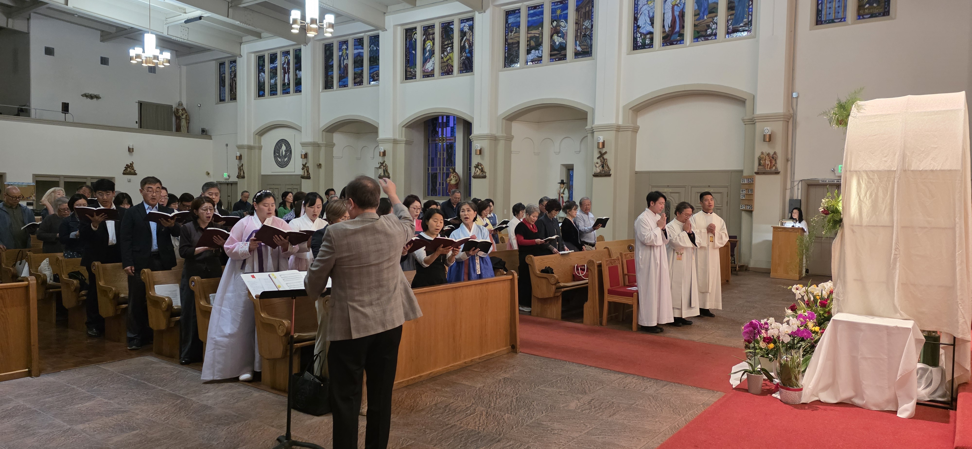 Salve Regina _Lambillotte, 램빌로떼 합창 성가대/김정자 세실리아 반주
