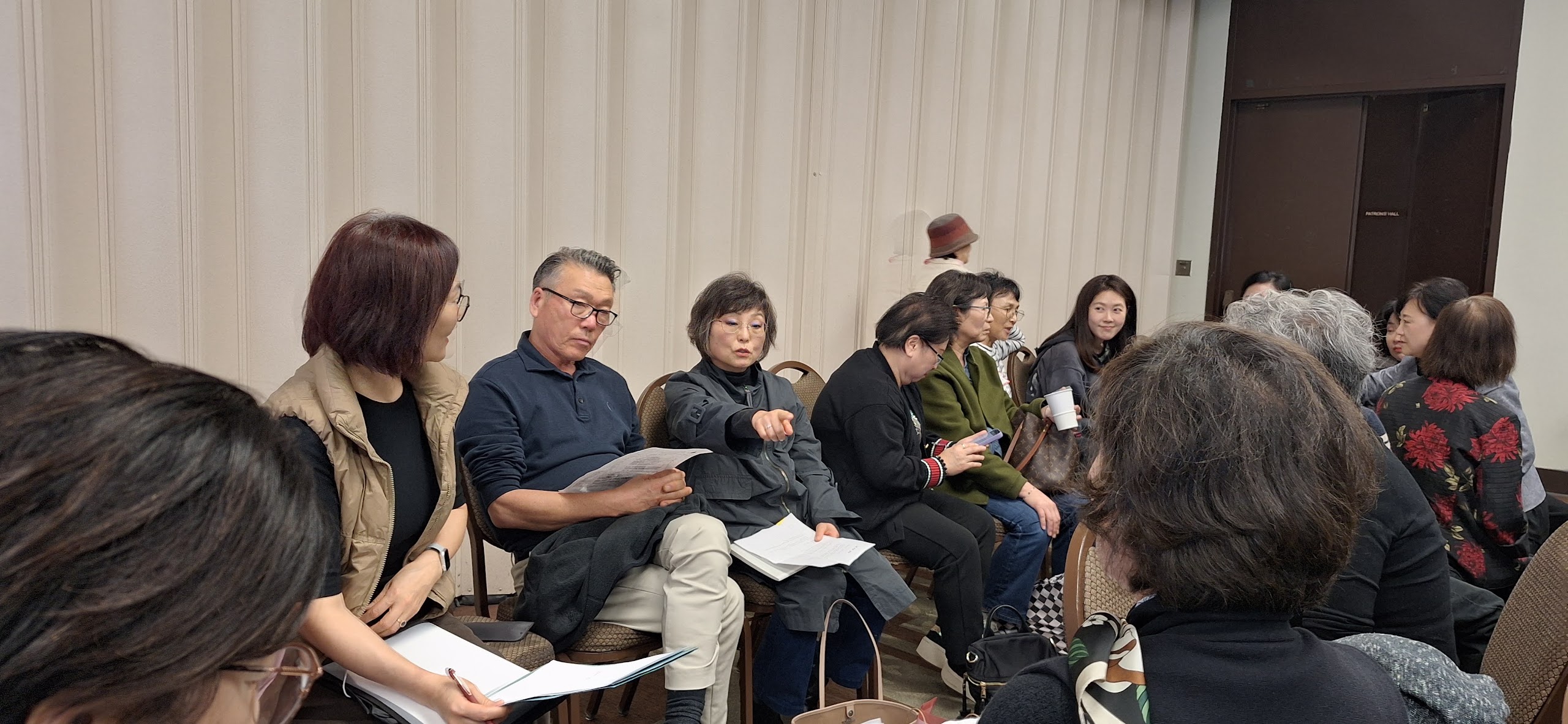 오후 일정: 제3·4·5강의, 그룹 토론 및 파견 (오후 1시 25분 ~ 3시 30분)
