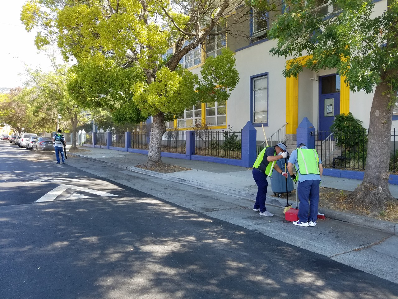 [본당 외곽 청소] 10/2 Oakland Abundant Aid(Citywide Cleanup) 행사에, 본당 교우님들과 빗자루회원들이 참여했습니다