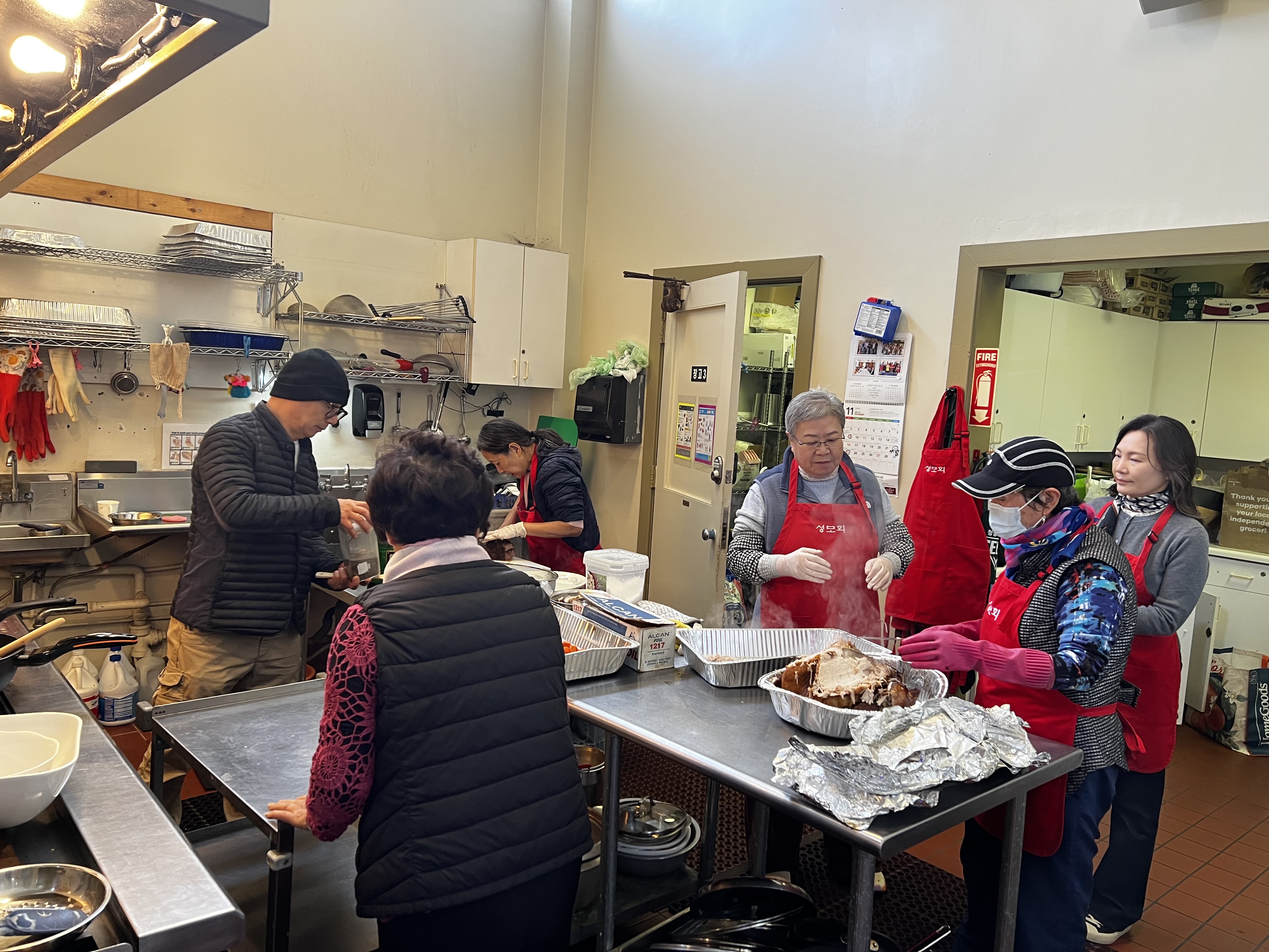 추수감사절 맞이 점심 나눔 행사